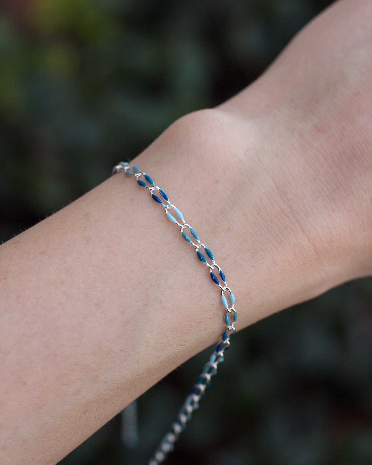 Ocean Multi Color Enamel Chain, SP115