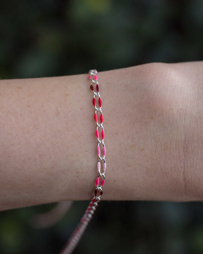 Reds Ombre Enamel Chain, SP141