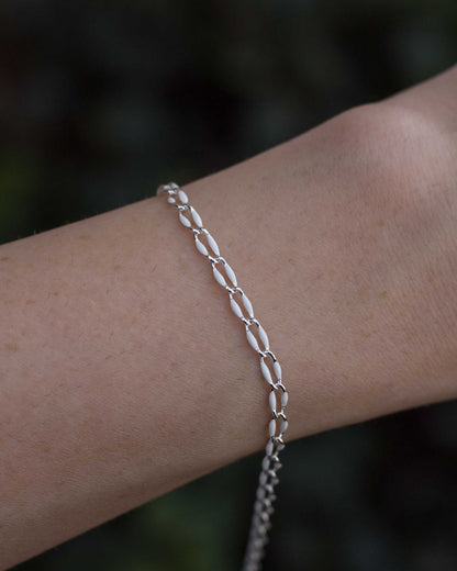 White Enamel Chain, SP108