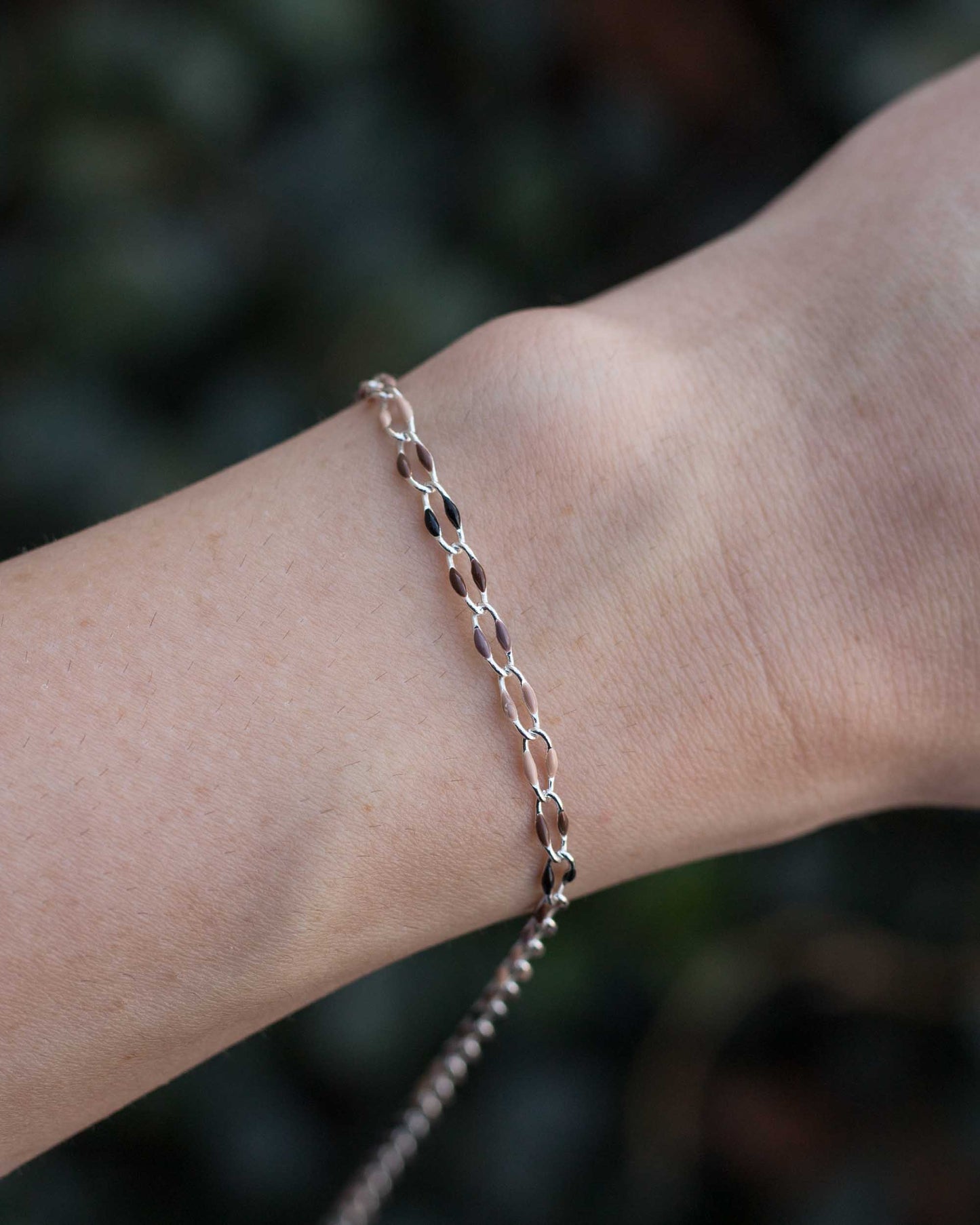 Neutrals Multi Color Enamel Chain, SP104