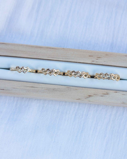 Linked Hearts Rings, R37