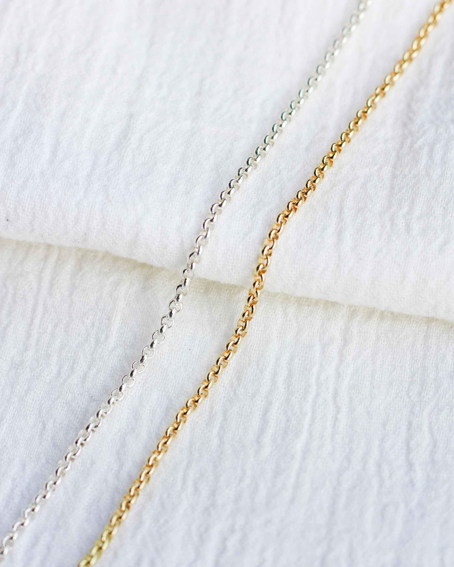 2.1mm Rolo Chain, G41, S41