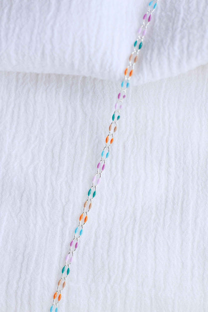 Multi Color Enamel Chain, SP105