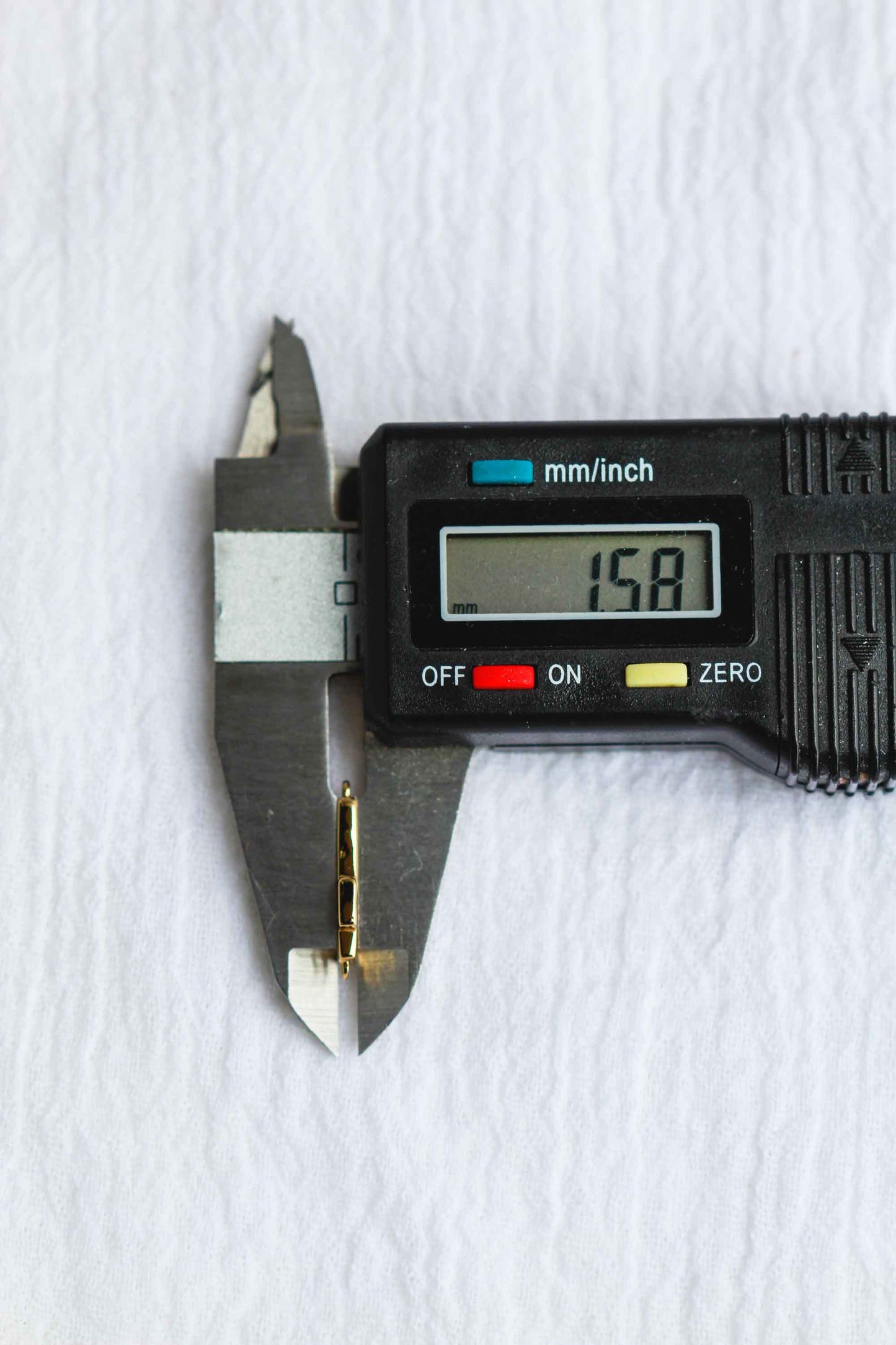 Pave Cross Connector Charm, CN125