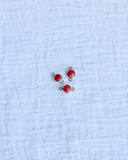 4mm Red Opal Connector, CN236