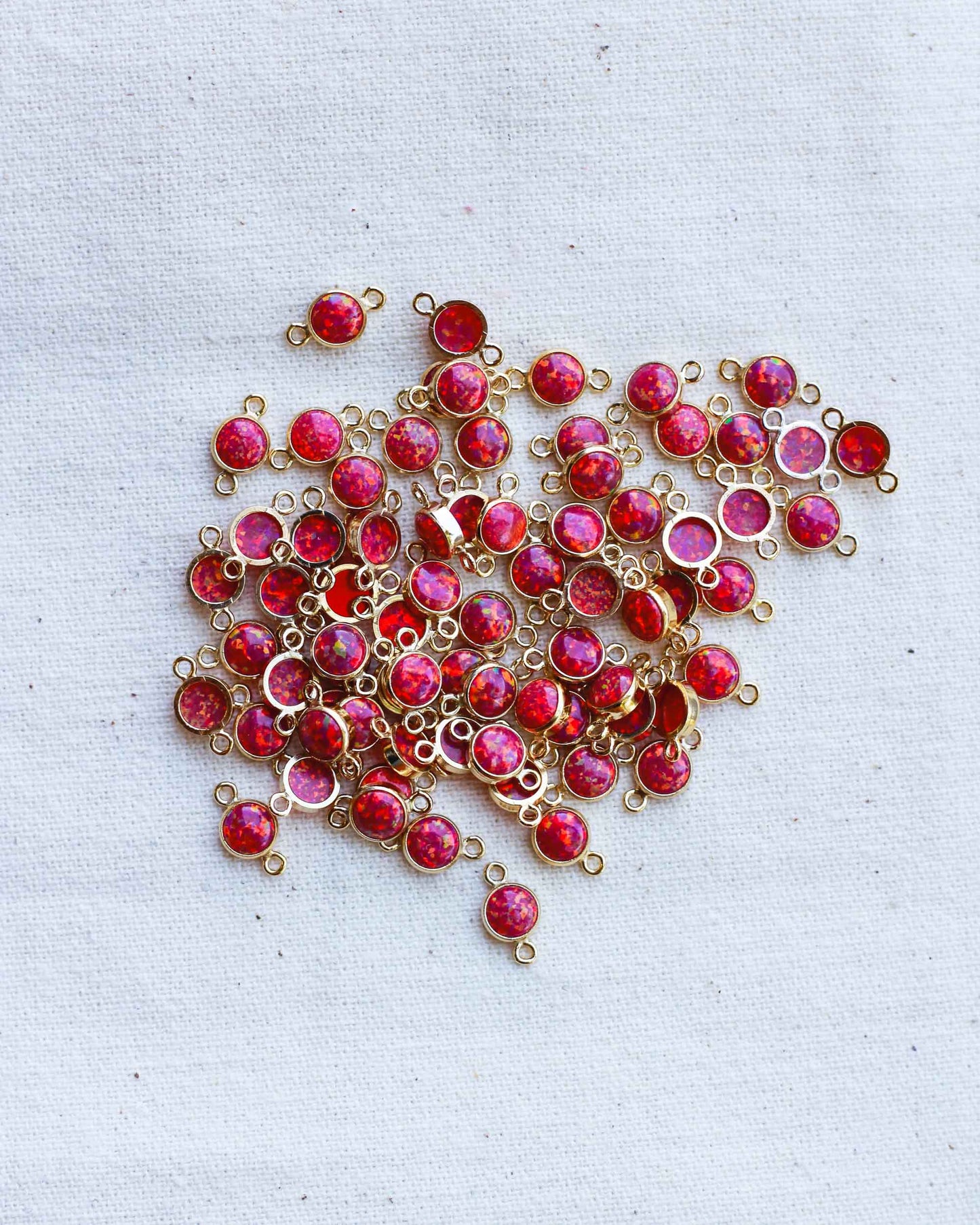 4mm Red Opal Connector, CN236
