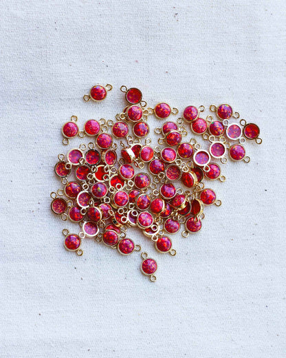 4mm Red Opal Connector, CN236