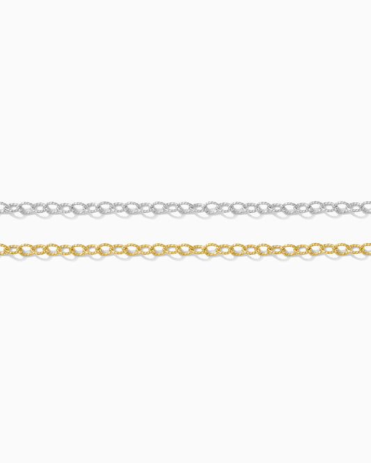 2.2mm Flat Patterned Cable Chain, S223, G223