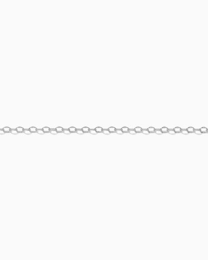 2mm Dapped Cable Chain, S23