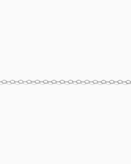 2mm Dapped Cable Chain, S23
