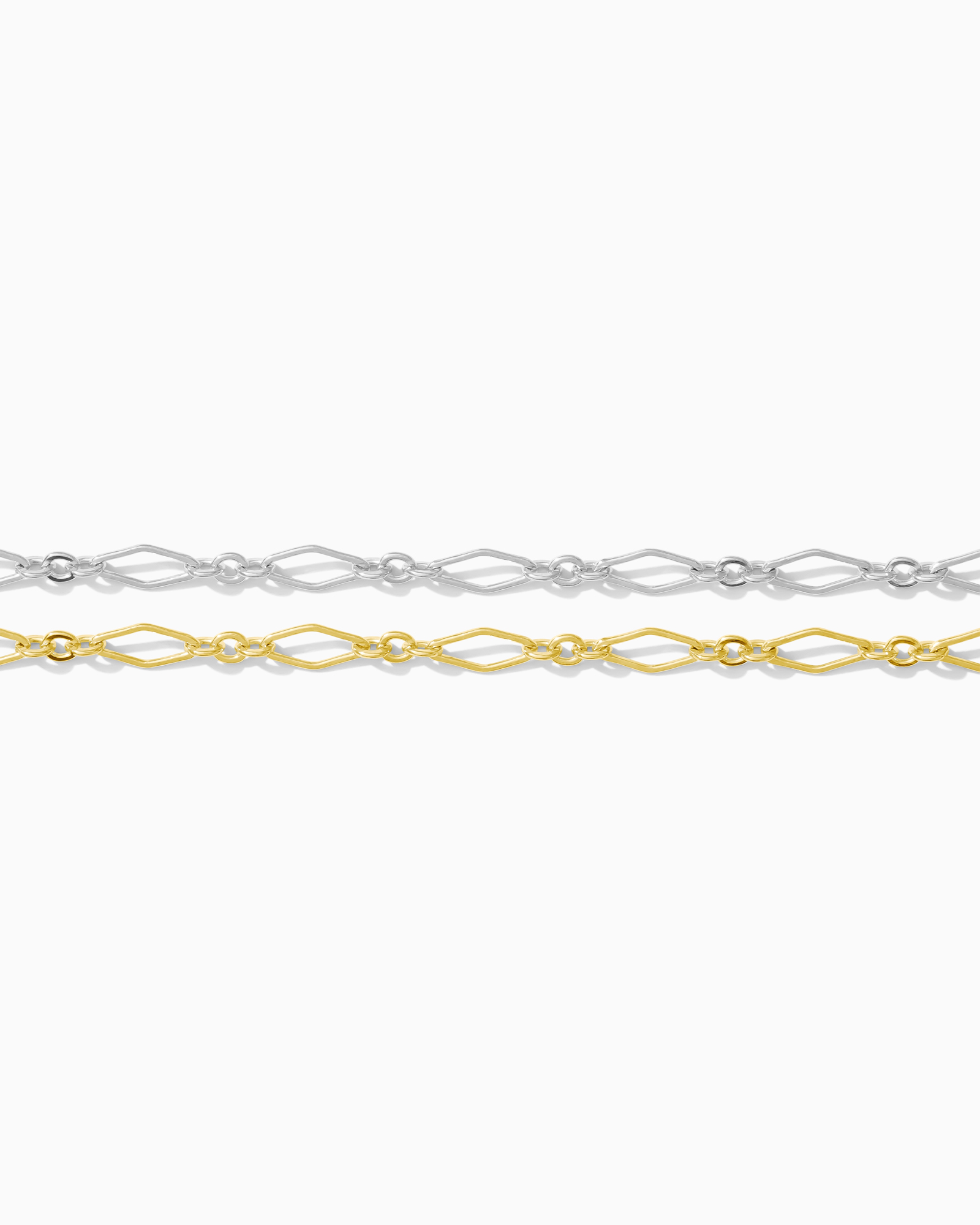 3mm Flat Diamond 1+3 Cable Chain, S234, G234