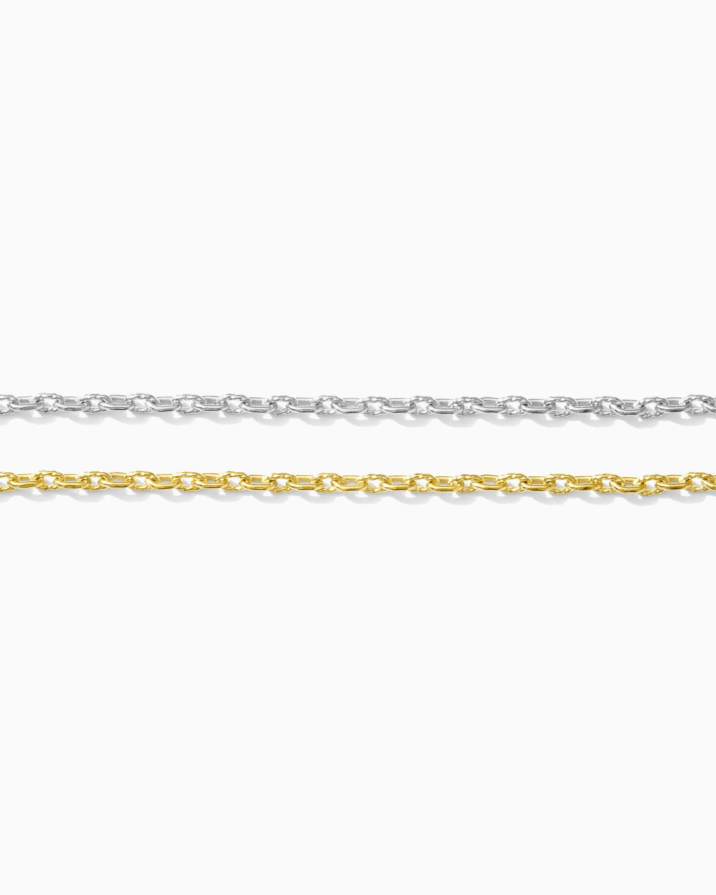 2.2mm alternate twisted paperclip chain, S248, G248
