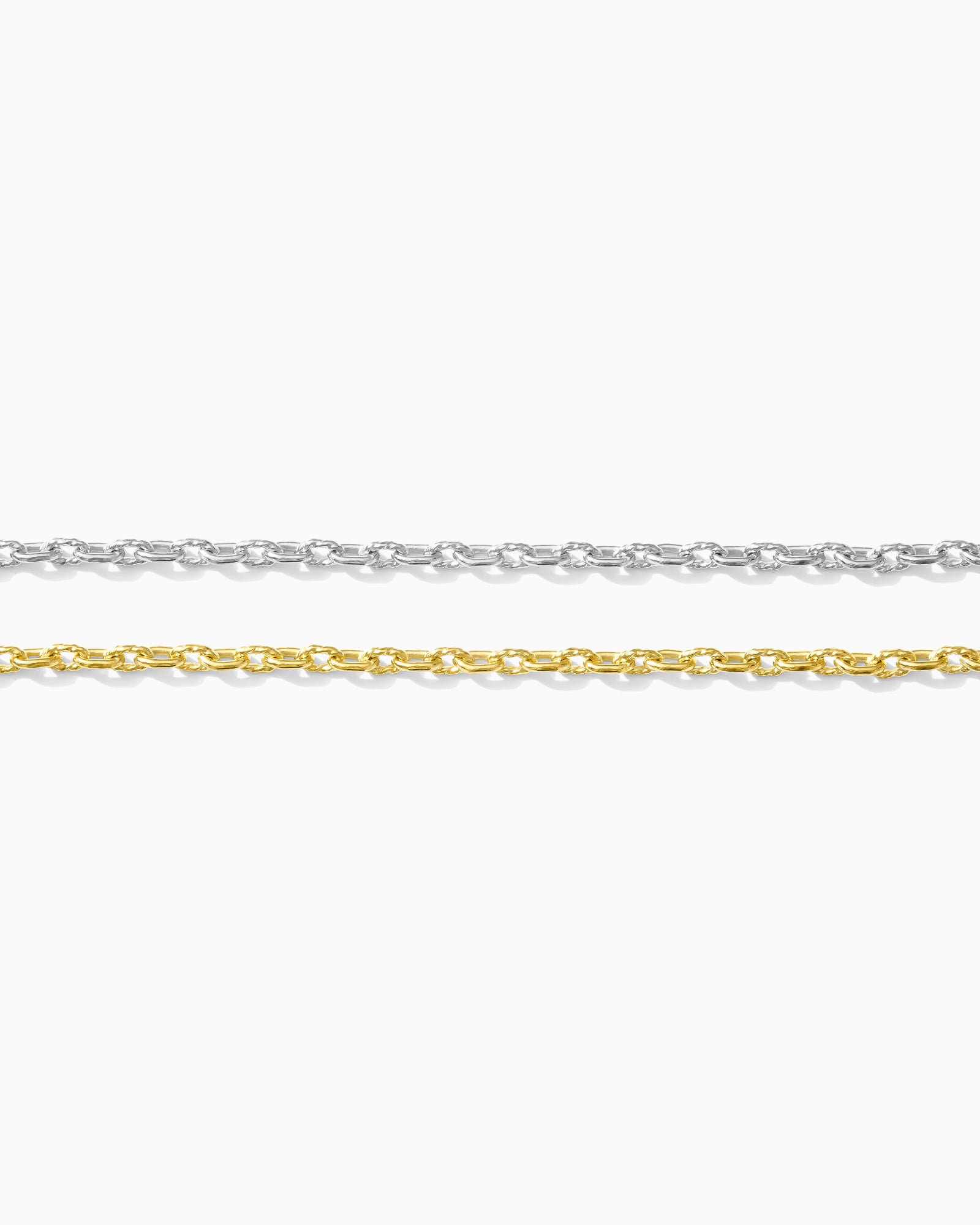 2.2mm alternate twisted paperclip chain, S248, G248