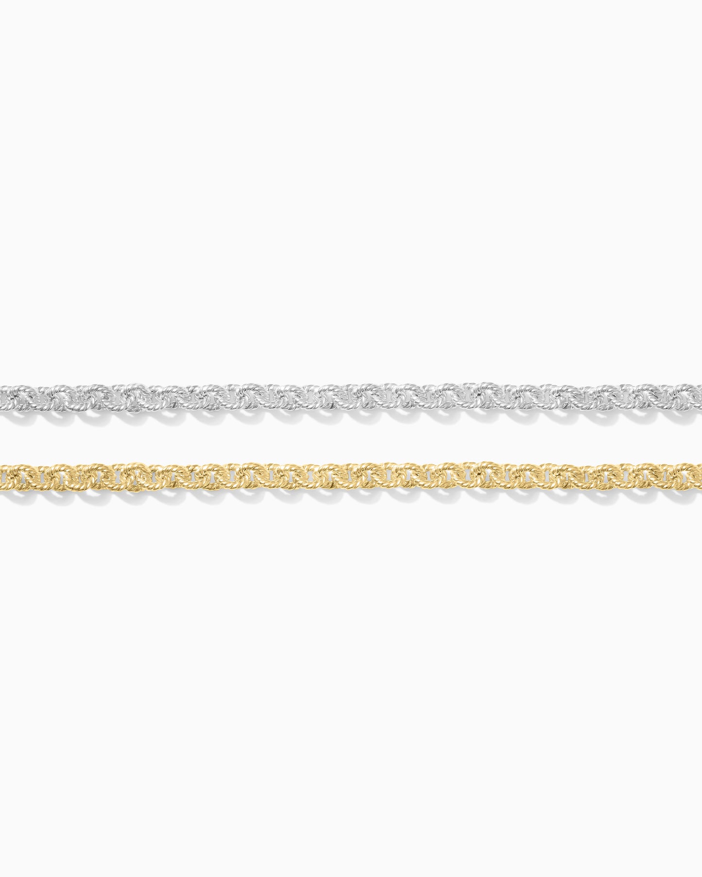 3mm twisted cable chain, S256, G256
