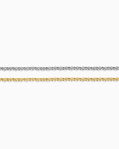 2.6mm Patterned Cable Chain, G262, S262