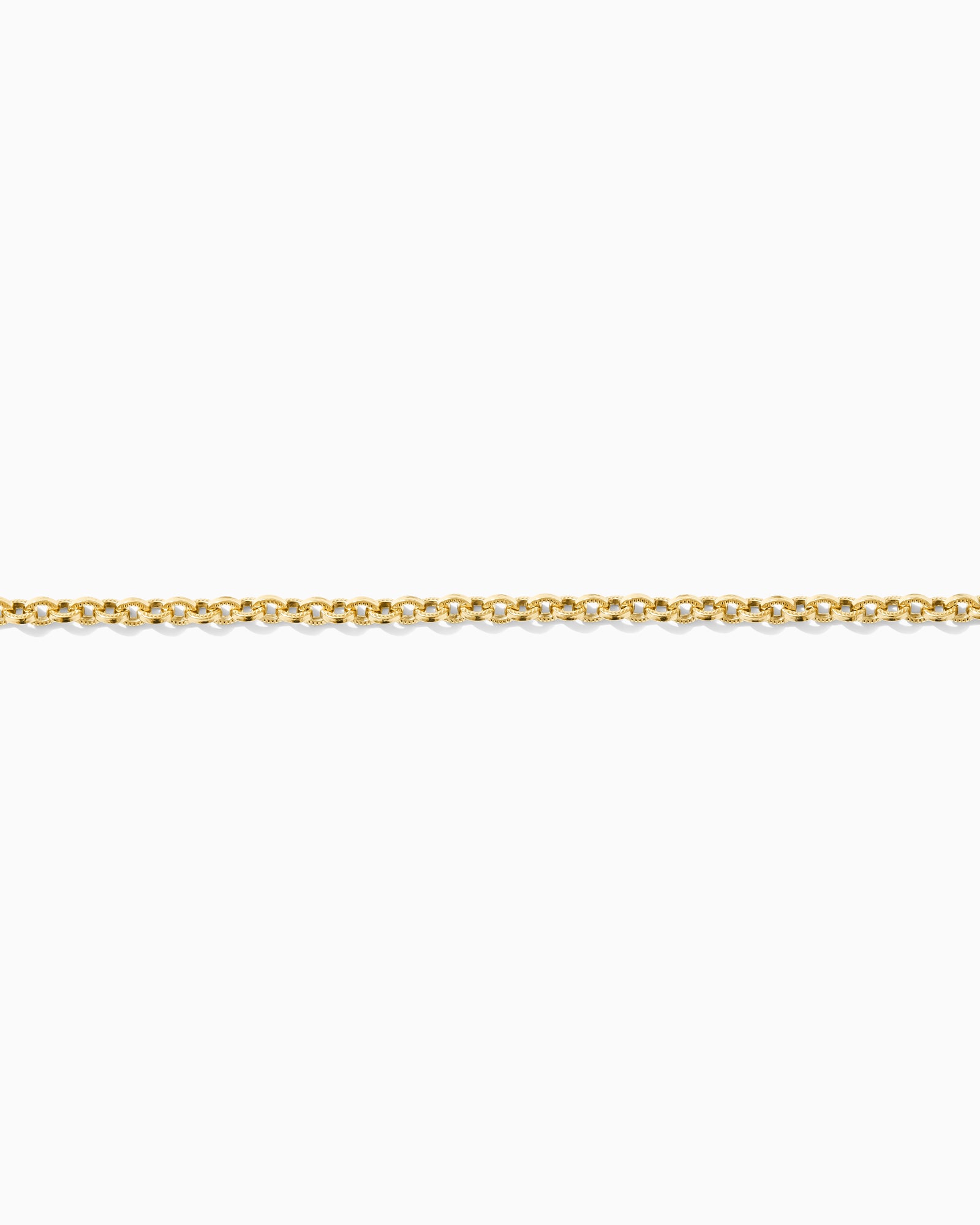 2.6mm Patterned Cable Chain, G262