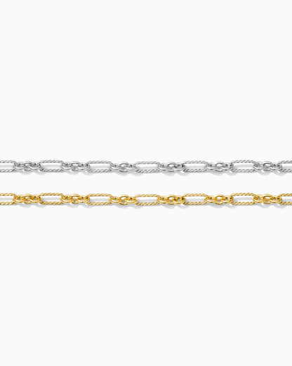 3.7mm alternate twisted long and short 3+1, S264