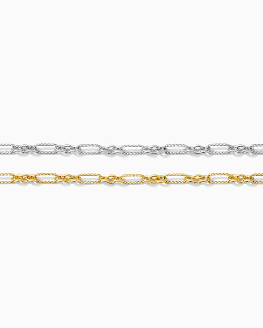 3.7mm alternate twisted long and short 3+1, S264