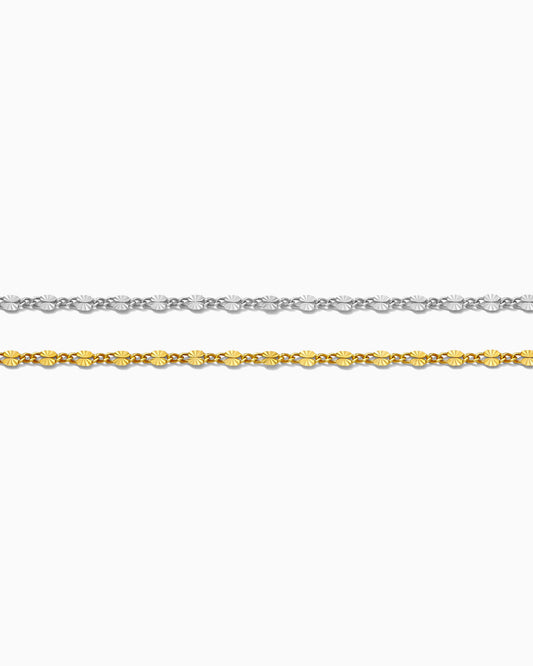 2.1mm Patterned Long & Short Chain, G28, S28