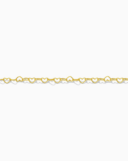 2.8mm Heart Chain, G36