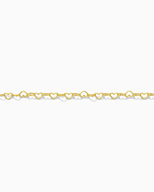 2.8mm Heart Chain, G36