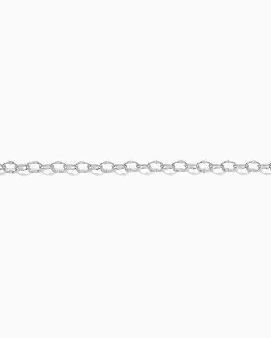 3mm Dapped Cable Chain, S37