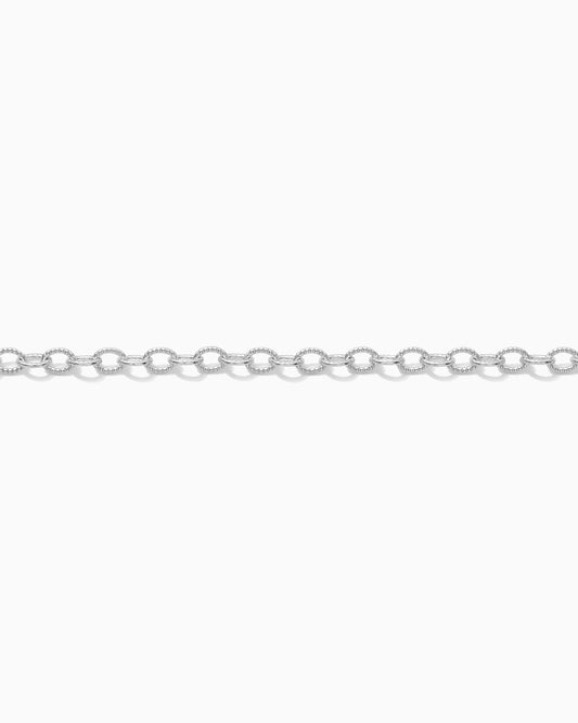 3.1mm Patterned Cable Chain, S47