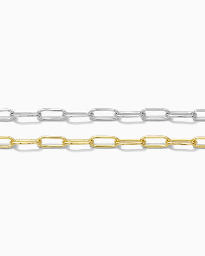 3.8mm Paperclip Cable Chain, G49, S49