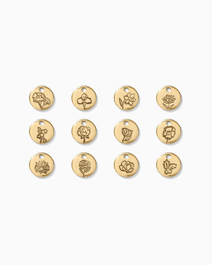 6.3mm Birth Flower Charm, CH05