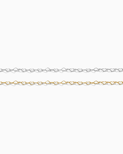 1.6mm Heart Chain, S59, G59