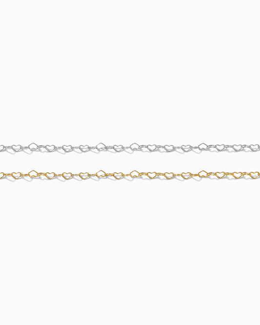 1.6mm Heart Chain, S59, G59