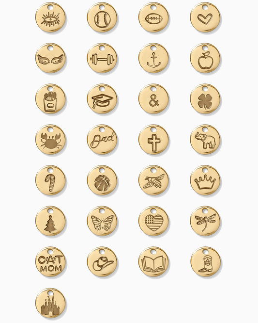 Tiny Disc Charm, CH05