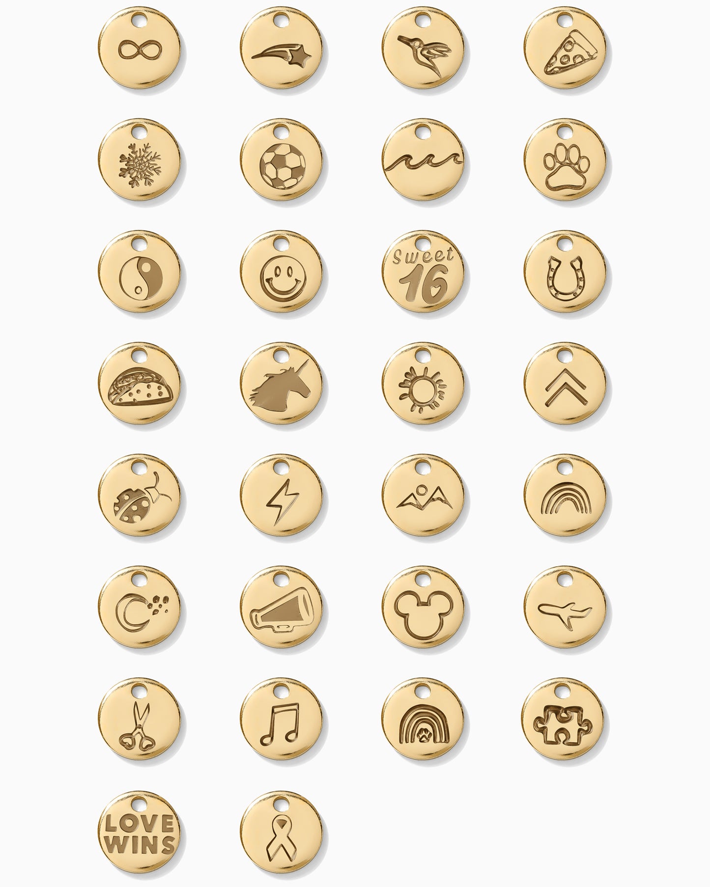 Tiny Disc Charm, CH05