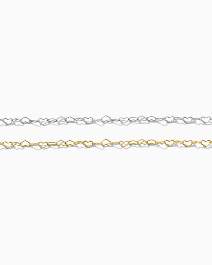 2.2mm Heart Chain, G60, S60