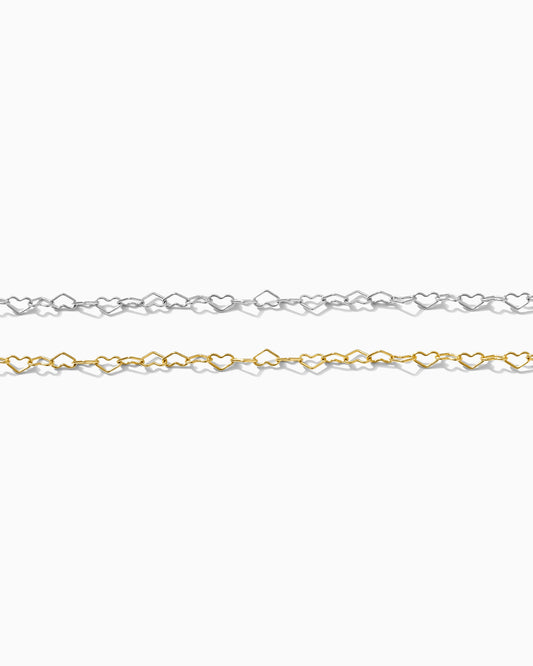 2.2mm Heart Chain, G60, S60