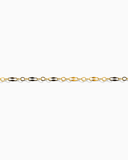 2.2mm Dapped Long and Short Chain, G69