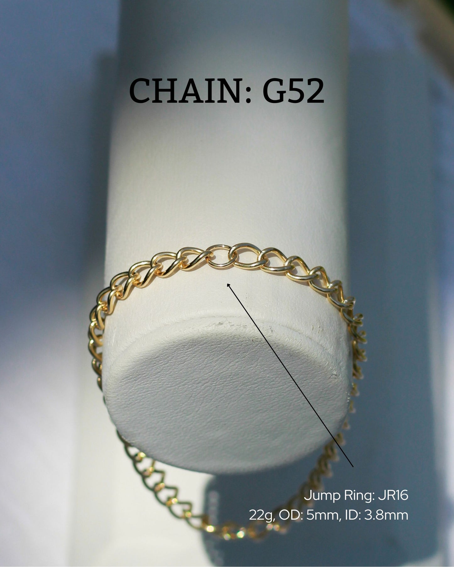 4.8mm Curb Chain, G52