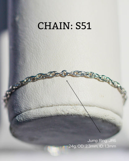 2mm Rope Chain, G51, S51