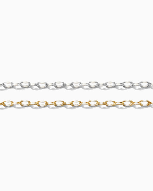 White Enamel Chain, S82 G82