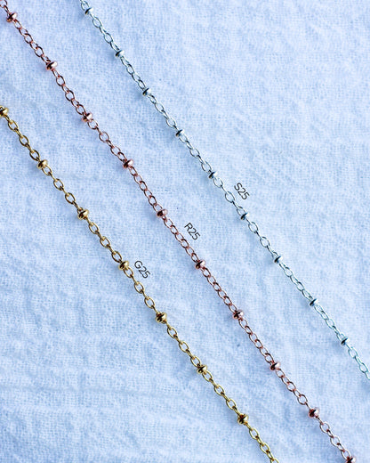 1.4mm Satellite Chain, G25, S25, R25