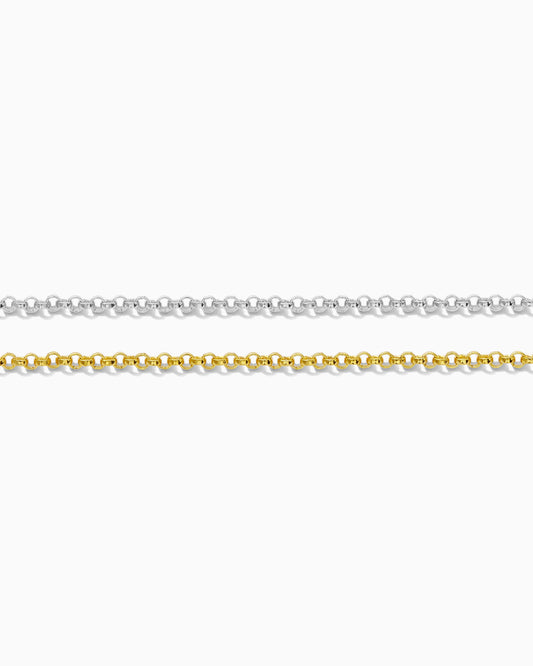 2.1mm Round Rolo Chain, G9, S9