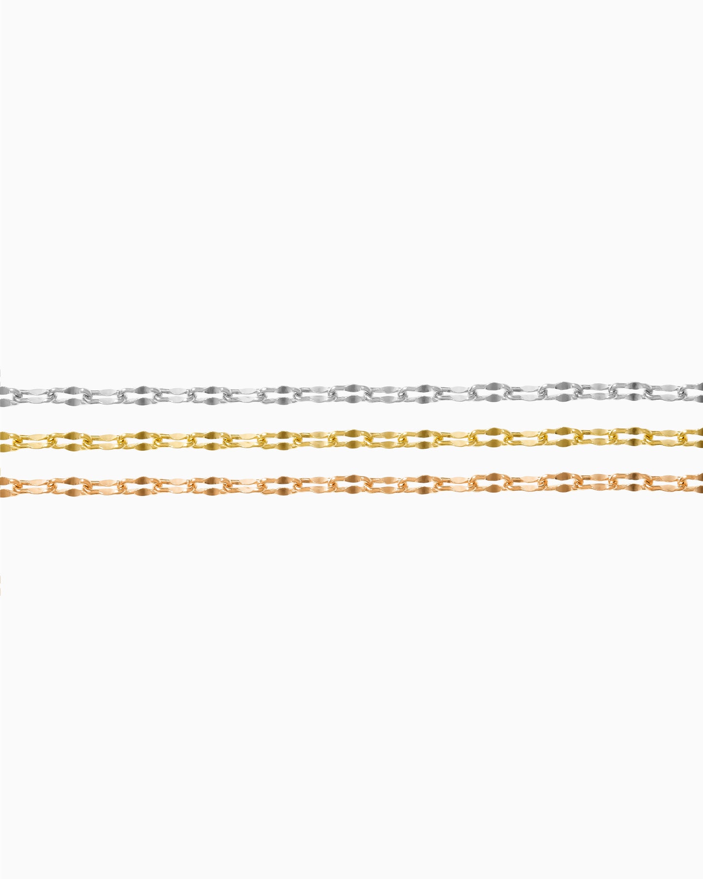 2.7mm Dapped Cable Chain, S95, G95, R95