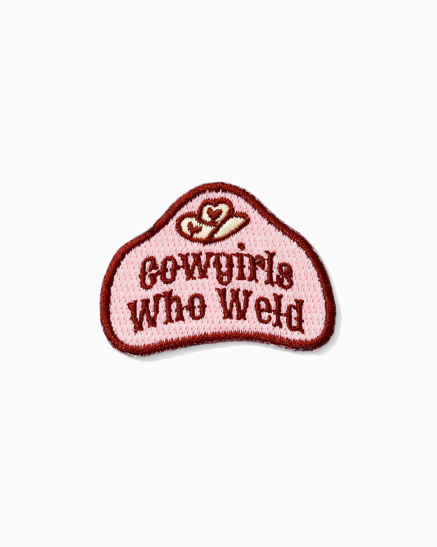 Cowgirls Who Weld Iron-On Patch