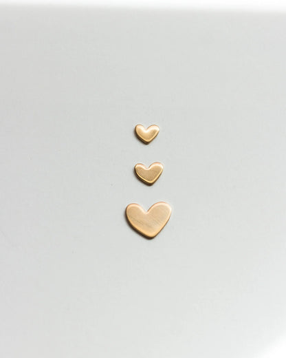 11x13mm Heart Blank, B20