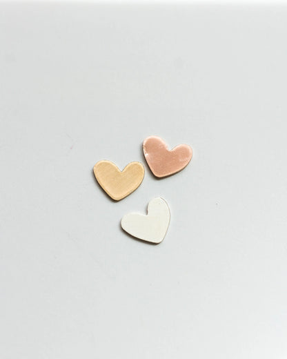 11x13mm Heart Blank, B20