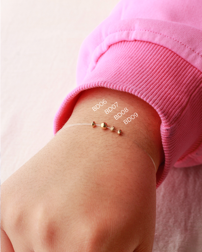 3mm Stardust Rondelle Bead, BD08