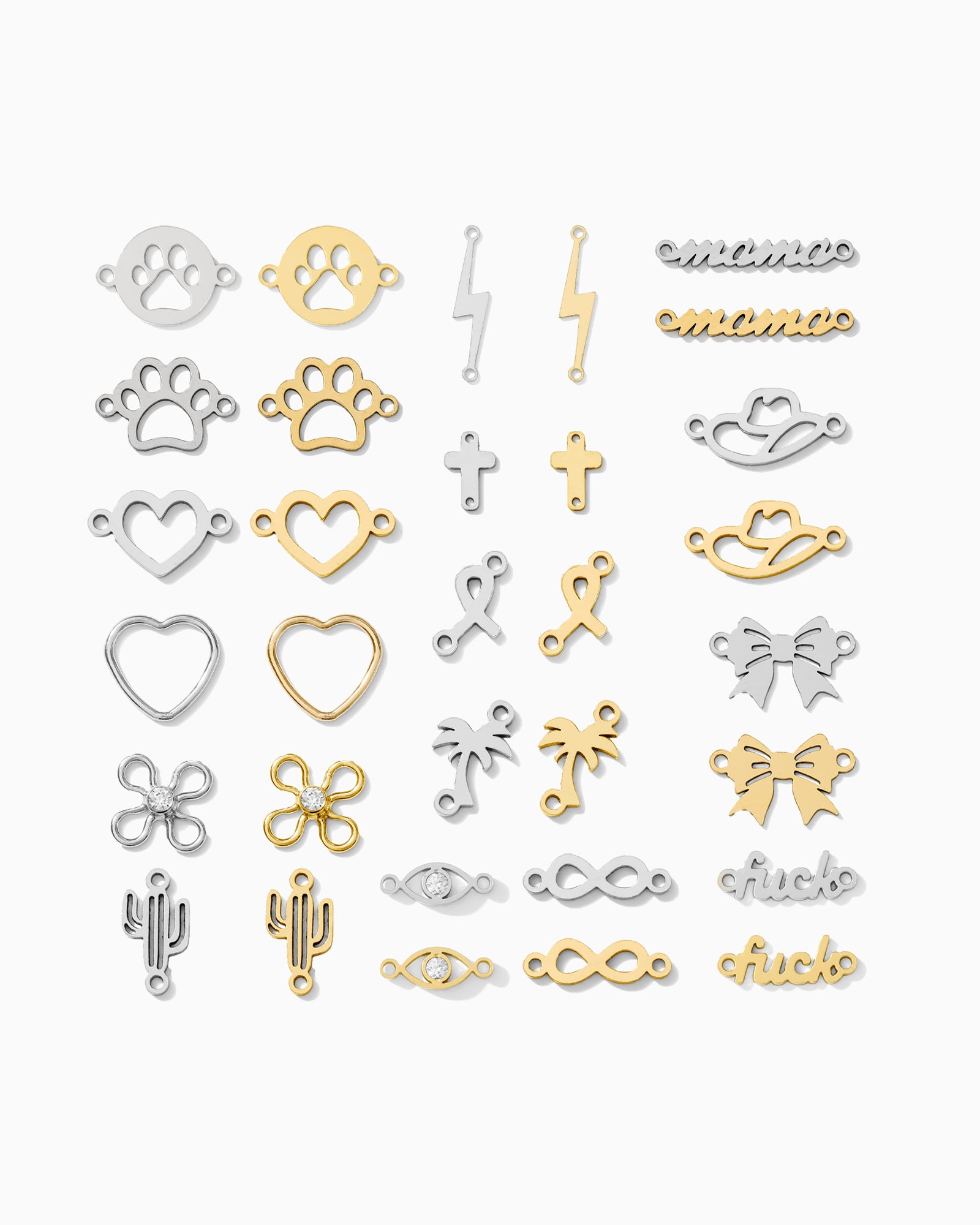 Best Selling Connectors Pack - Silver & Gold