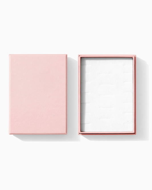 4x5" Pink Jewelry Gift Box with Foam Insert, AC027