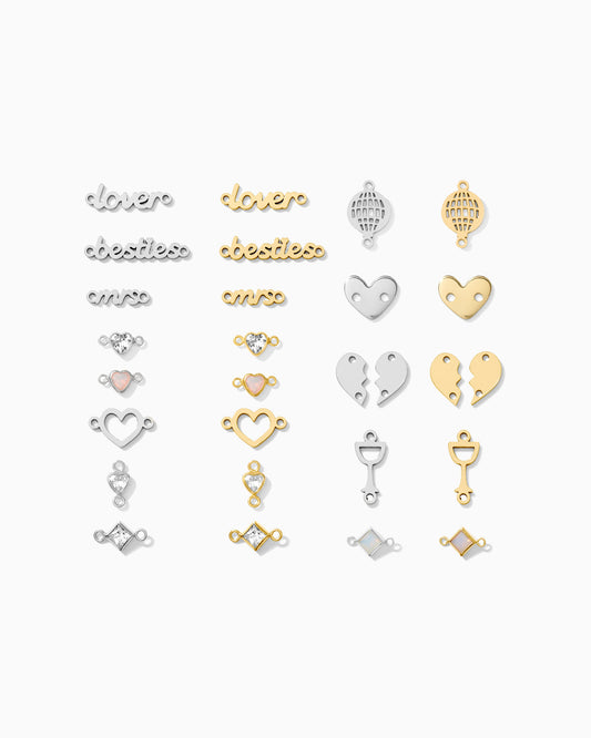 Bridal & Bachelorette Connector Pack - Silver & Gold