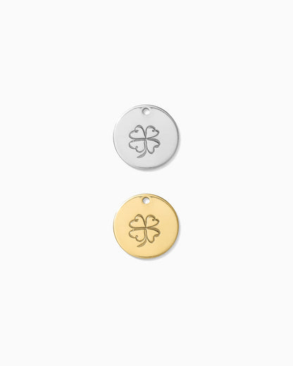 12.7mm Four Leaf Clover Pendant, CH138